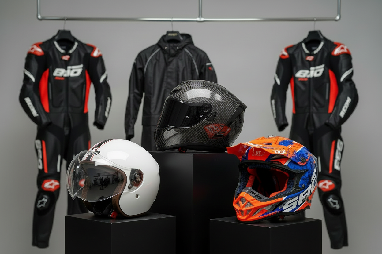 Abbigliamento Moto e Caschi