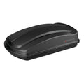 Box 333, box tetto in ABS, 333 litri - Nero goffrato
