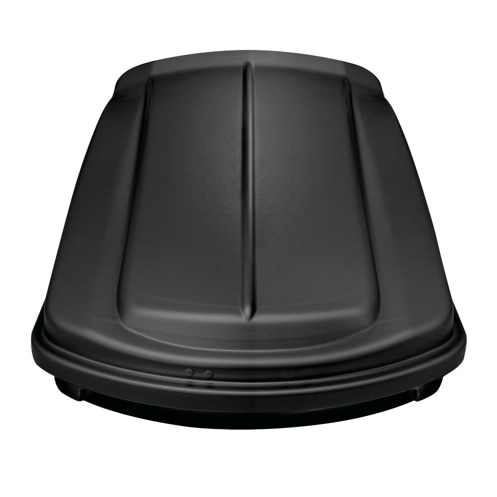 Box 333, box tetto in ABS, 333 litri - Nero goffrato