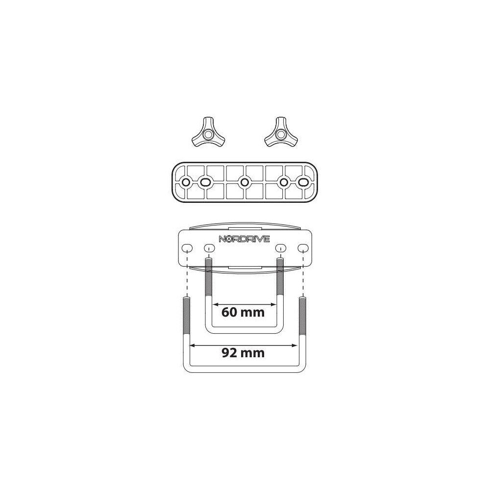 Box 400, box tetto in ABS, 400 litri - Nero goffrato