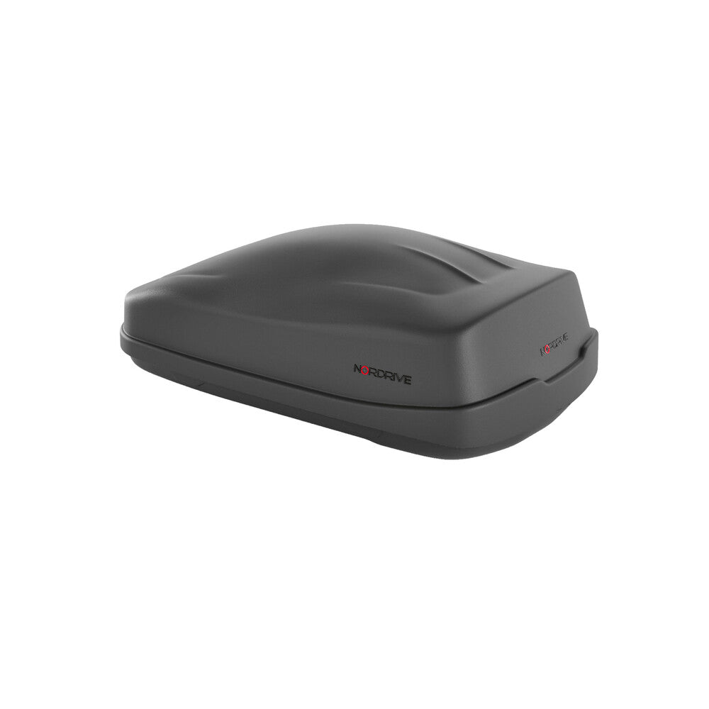 Box 480, box tetto in ABS, 480 litri - Nero goffrato